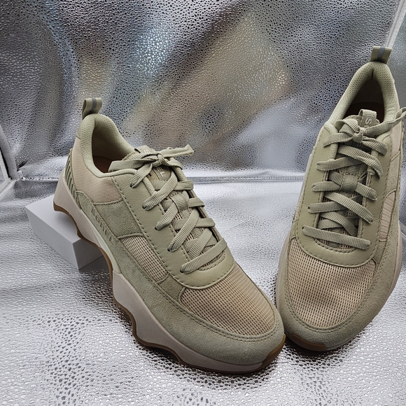 Sorel Shoes - Sorel Women's Sneakers in Olive Green